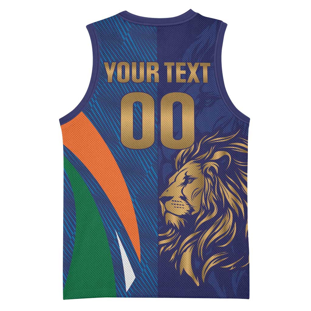 Custom Cricket India Vs Sri Lanka Basketball Jersey Simple Style - Wonder Print Shop