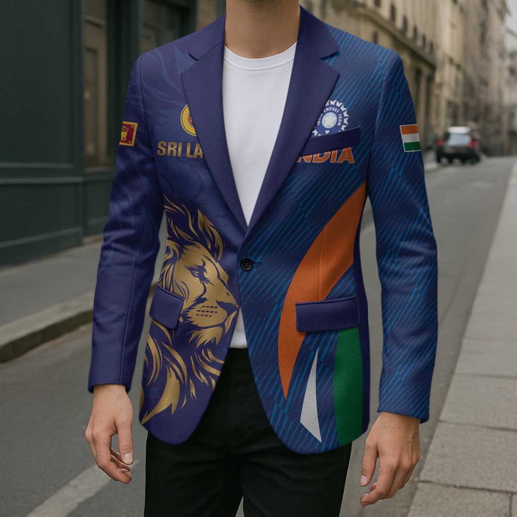 Custom Cricket India Vs Sri Lanka Blazer Simple Style - Wonder Print Shop