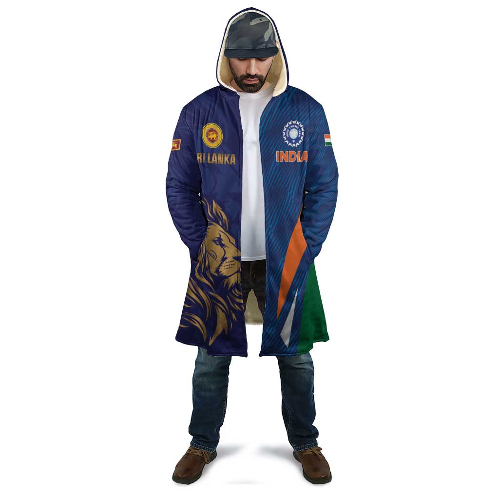 Custom Cricket India Vs Sri Lanka Cloak Simple Style - Wonder Print Shop