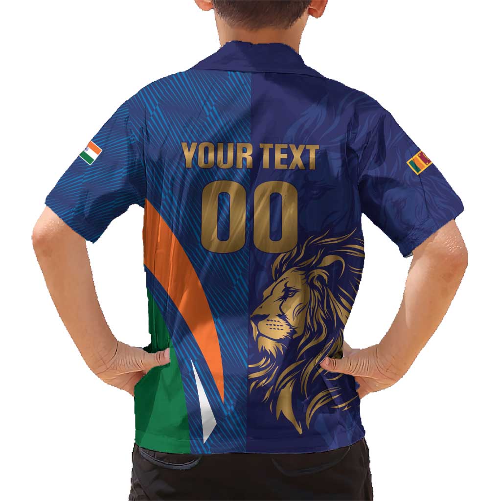 Custom Cricket India Vs Sri Lanka Hawaiian Shirt Simple Style - Wonder Print Shop