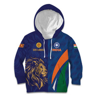 Custom Cricket India Vs Sri Lanka Kid Hoodie Simple Style - Wonder Print Shop