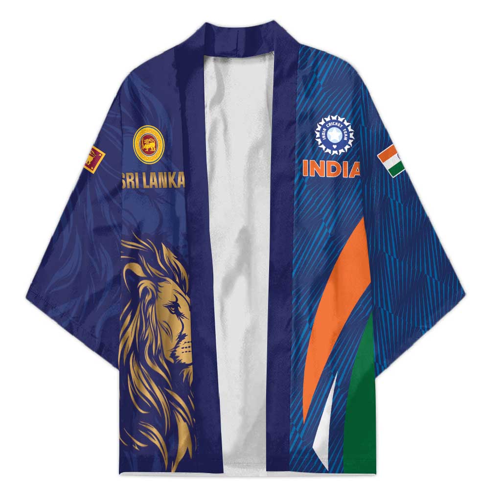 Custom Cricket India Vs Sri Lanka Kimono Simple Style - Wonder Print Shop
