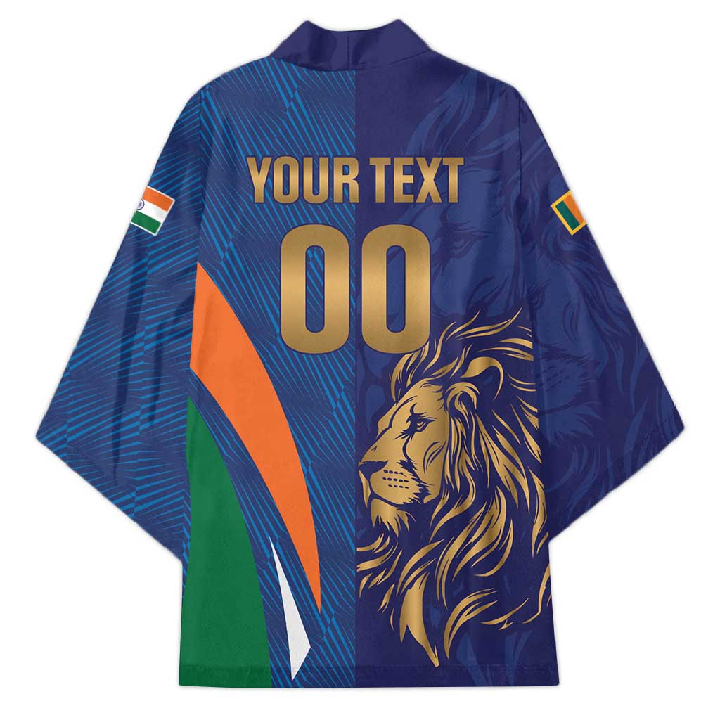 Custom Cricket India Vs Sri Lanka Kimono Simple Style - Wonder Print Shop