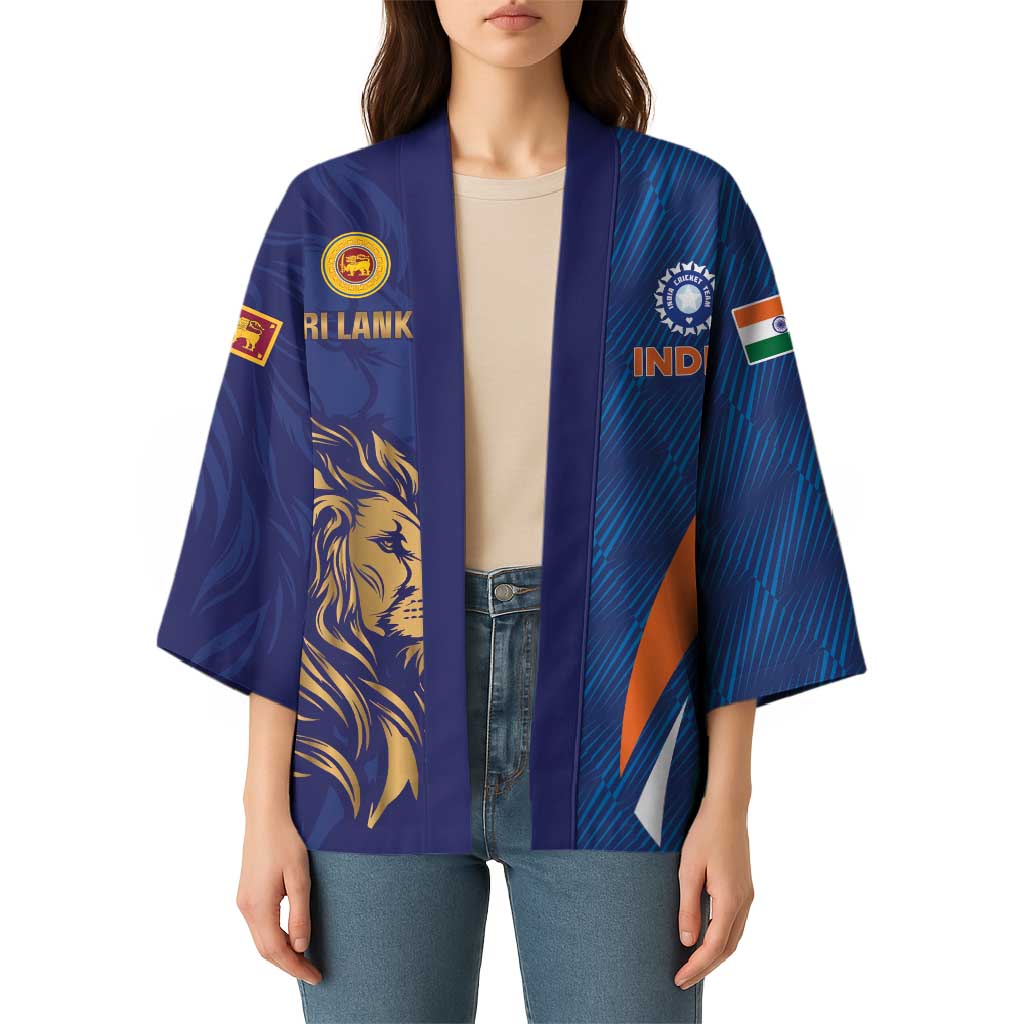 Custom Cricket India Vs Sri Lanka Kimono Simple Style - Wonder Print Shop