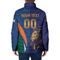 Custom Cricket India Vs Sri Lanka Padded Jacket Simple Style - Wonder Print Shop