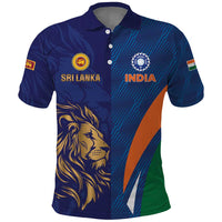 Custom Cricket India Vs Sri Lanka Polo Shirt Simple Style - Wonder Print Shop