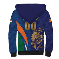 Custom Cricket India Vs Sri Lanka Sherpa Hoodie Simple Style - Wonder Print Shop