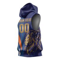 Custom Cricket India Vs Sri Lanka Sleeveless Hoodie Simple Style - Wonder Print Shop