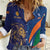 Custom Cricket India Vs Sri Lanka Women Casual Shirt Simple Style - Wonder Print Shop
