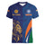 Custom Cricket India Vs Sri Lanka Women V-Neck T-Shirt Simple Style - Wonder Print Shop