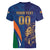 Custom Cricket India Vs Sri Lanka Women V-Neck T-Shirt Simple Style - Wonder Print Shop