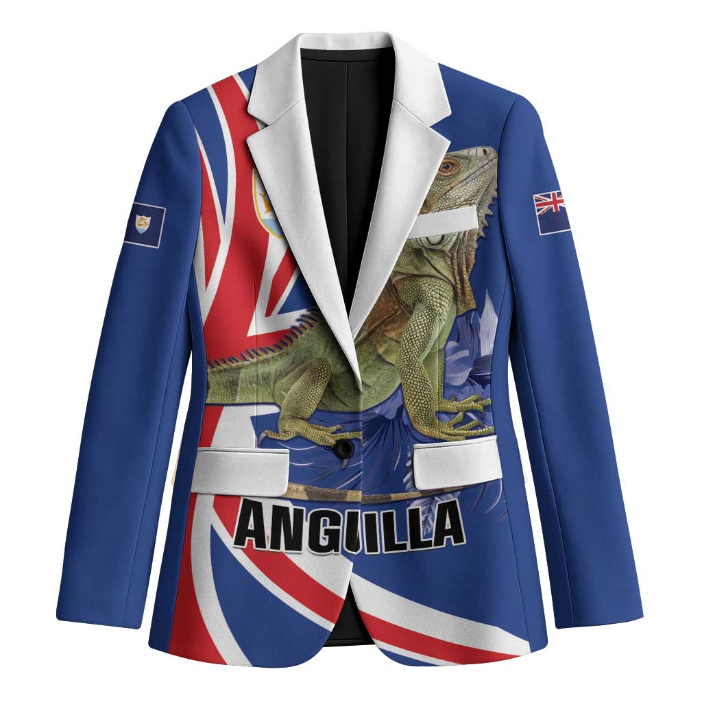 Personalized Anguilla Lizard Tropical Blazer - Wonder Print Shop