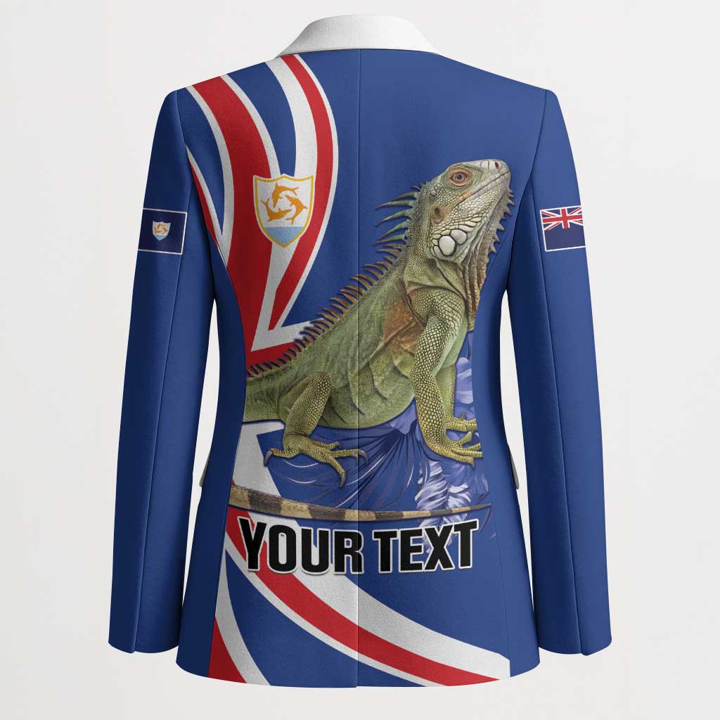 Personalized Anguilla Lizard Tropical Blazer - Wonder Print Shop