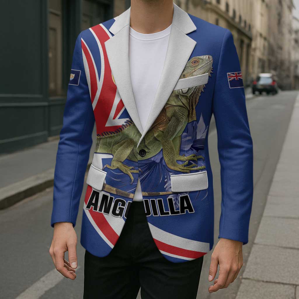 Personalized Anguilla Lizard Tropical Blazer - Wonder Print Shop