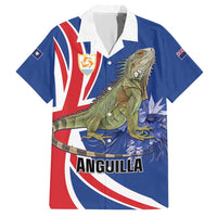 Personalized Anguilla Lizard Tropical Hawaiian Shirt - Wonder Print Shop