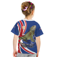 Personalized Anguilla Lizard Tropical Kid T Shirt - Wonder Print Shop