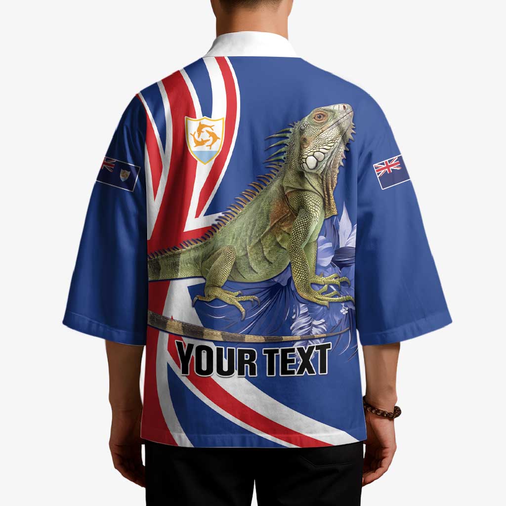 Personalized Anguilla Lizard Tropical Kimono - Wonder Print Shop