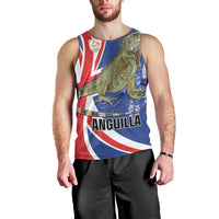 Personalized Anguilla Lizard Tropical Men Tank Top - Wonder Print Shop