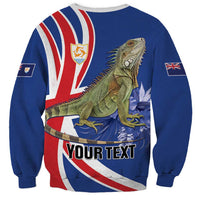 Personalized Anguilla Lizard Tropical Sweatshirt - Wonder Print Shop