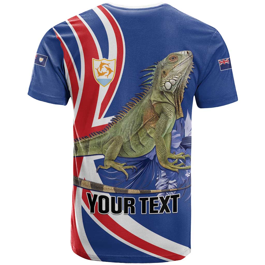 Personalized Anguilla Lizard Tropical T Shirt - Wonder Print Shop
