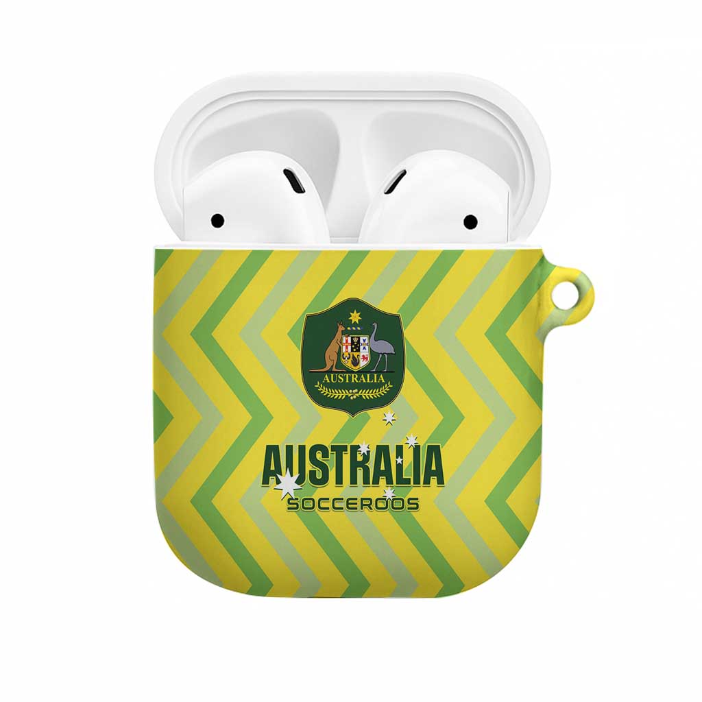 Australia Socceroos 2025 AirPods Case Forever Golden - Wonder Print Shop
