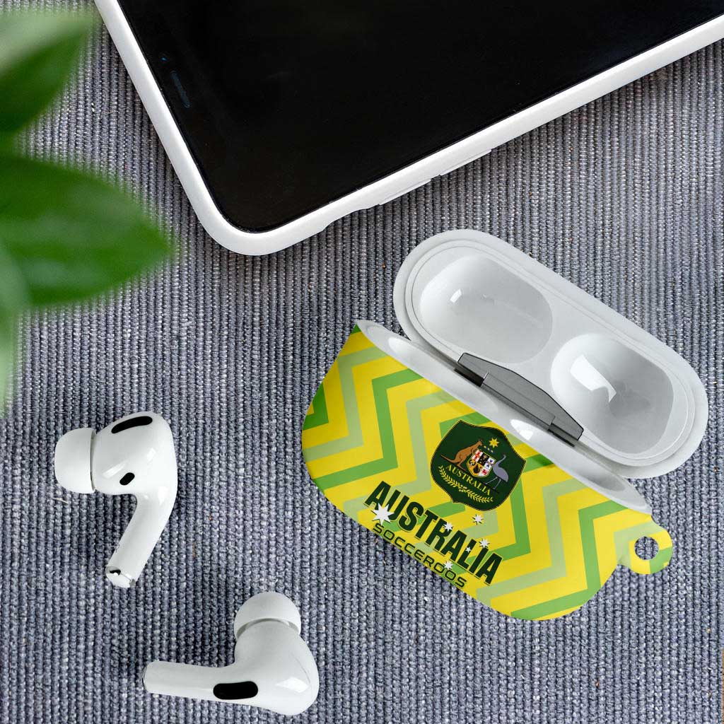 Australia Socceroos 2025 AirPods Case Forever Golden - Wonder Print Shop