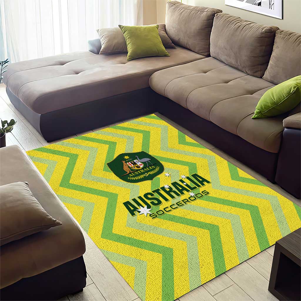 Australia Socceroos 2025 Area Rug Forever Golden - Wonder Print Shop