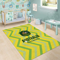 Australia Socceroos 2025 Area Rug Forever Golden - Wonder Print Shop