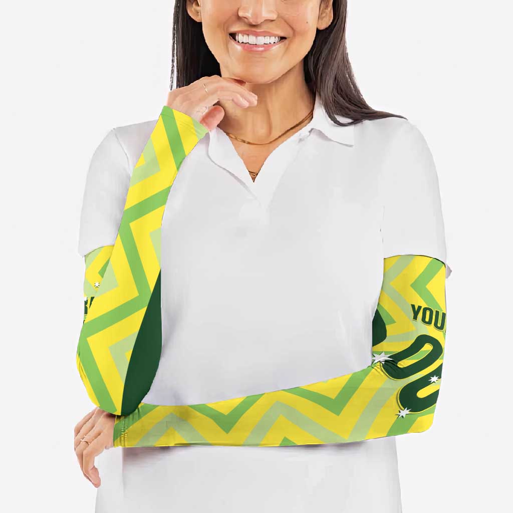 Australia Socceroos 2025 Arm Sleeves Forever Golden - Wonder Print Shop