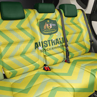 Australia Socceroos 2025 Back Car Seat Cover Forever Golden - Wonder Print Shop