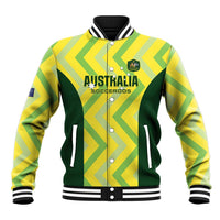 Australia Socceroos 2025 Baseball Jacket Forever Golden - Wonder Print Shop