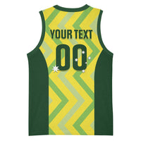 Australia Socceroos 2025 Basketball Jersey Forever Golden - Wonder Print Shop