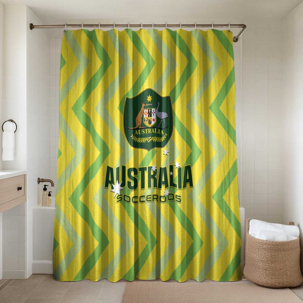 Australia Socceroos 2025 Bathroom Set Forever Golden - Wonder Print Shop