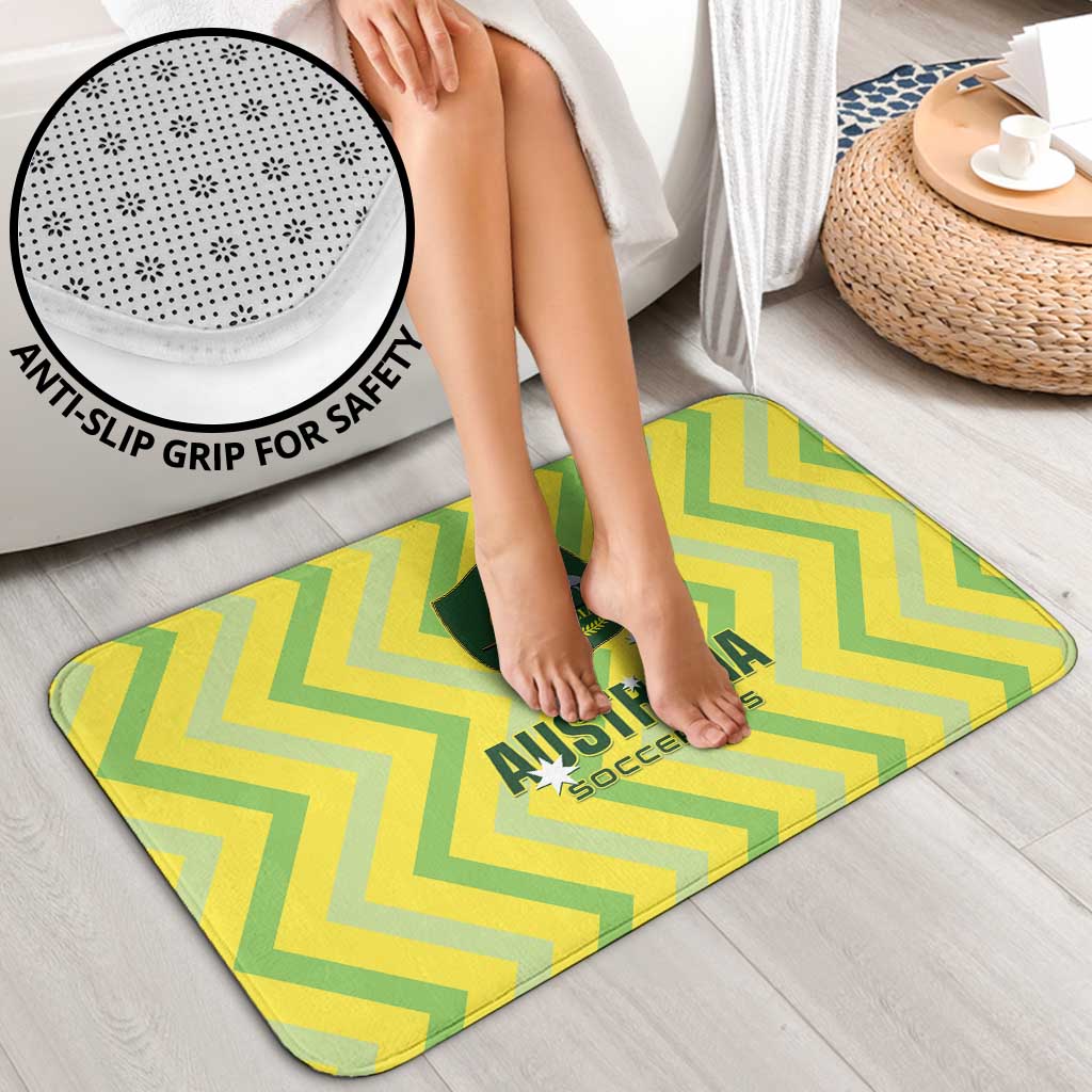 Australia Socceroos 2025 Bathroom Set Forever Golden - Wonder Print Shop