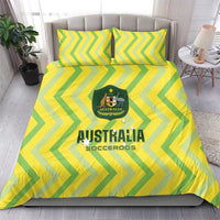 Australia Socceroos 2025 Bedding Set Forever Golden - Wonder Print Shop