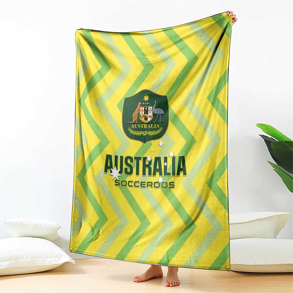 Australia Socceroos 2025 Blanket Forever Golden - Wonder Print Shop