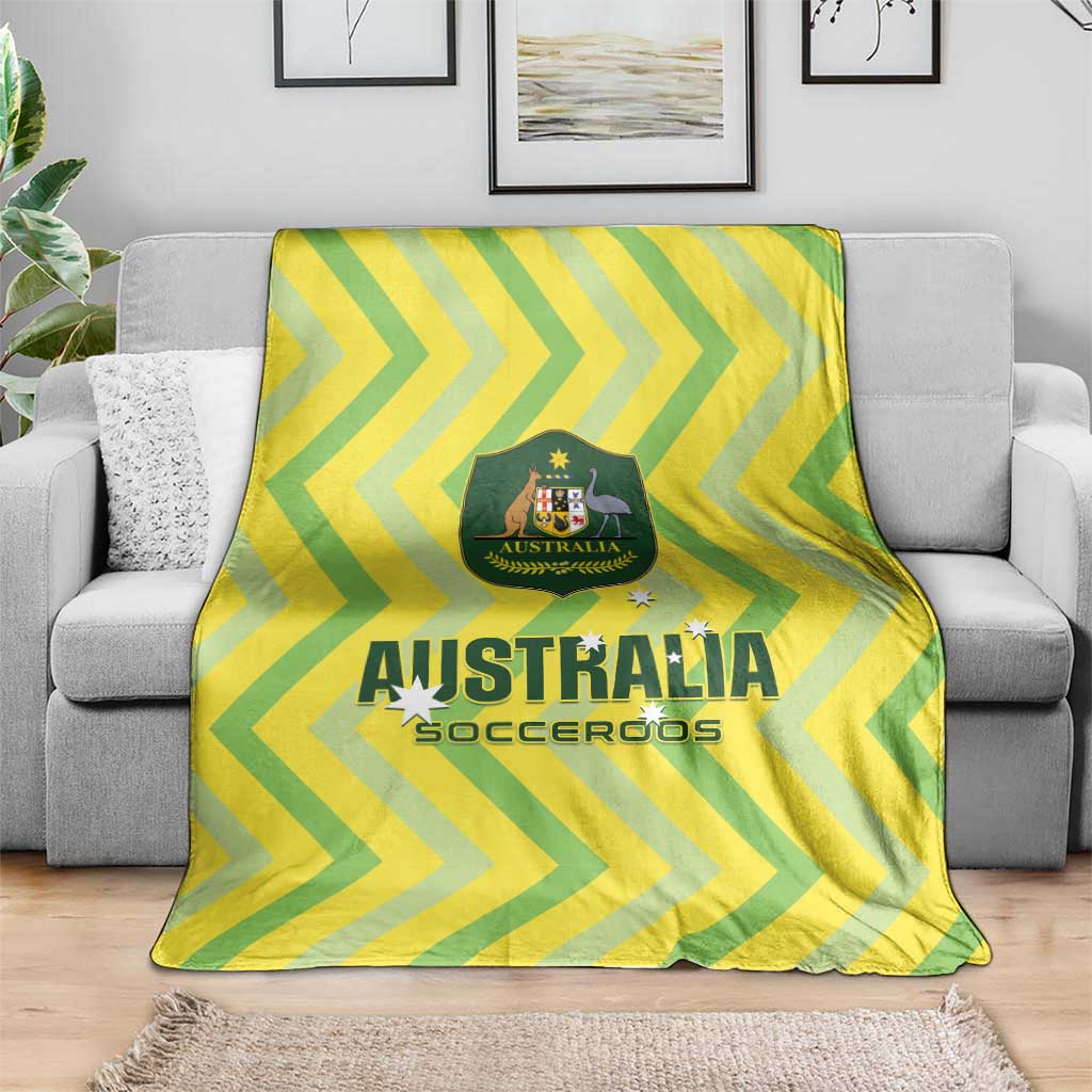 Australia Socceroos 2025 Blanket Forever Golden - Wonder Print Shop