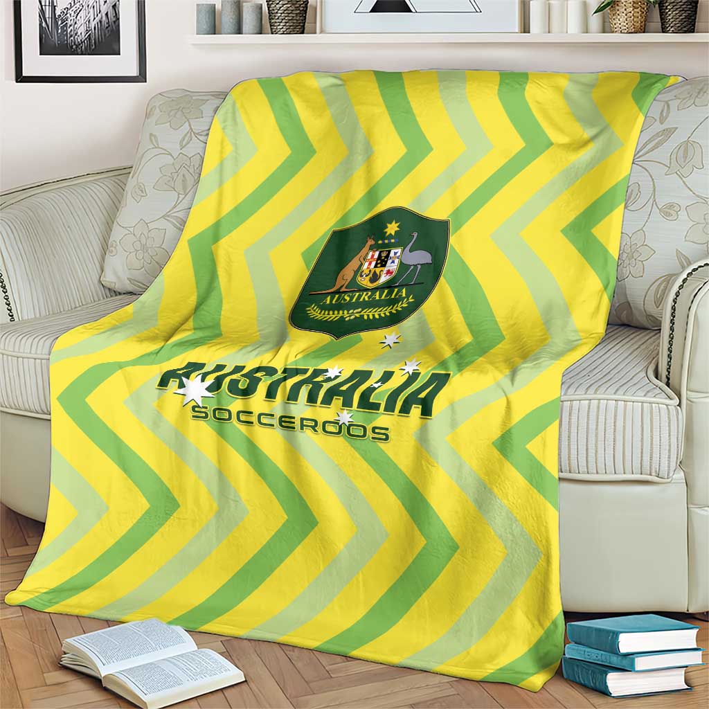 Australia Socceroos 2025 Blanket Forever Golden - Wonder Print Shop