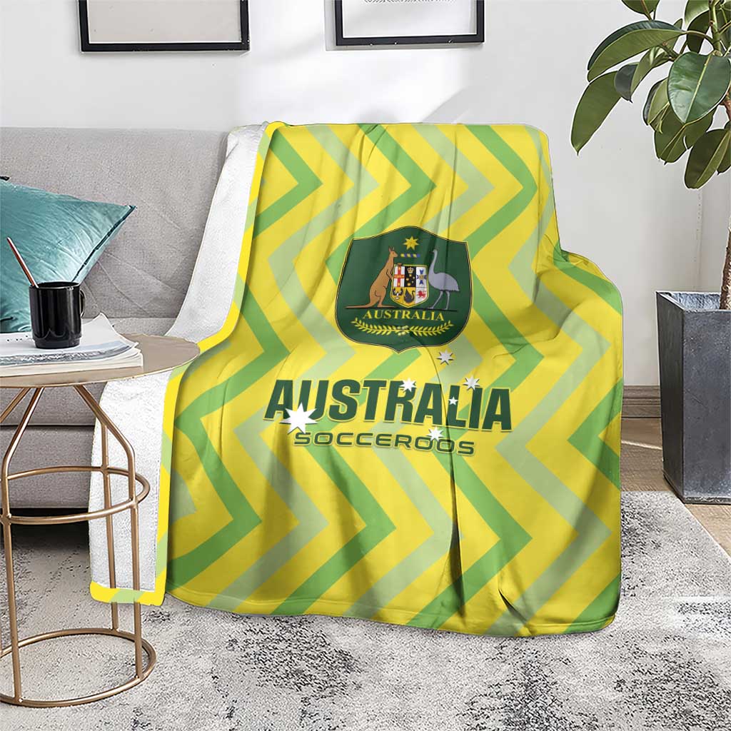 Australia Socceroos 2025 Blanket Forever Golden - Wonder Print Shop