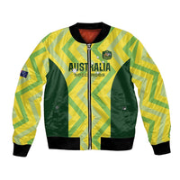 Australia Socceroos 2025 Bomber Jacket Forever Golden - Wonder Print Shop