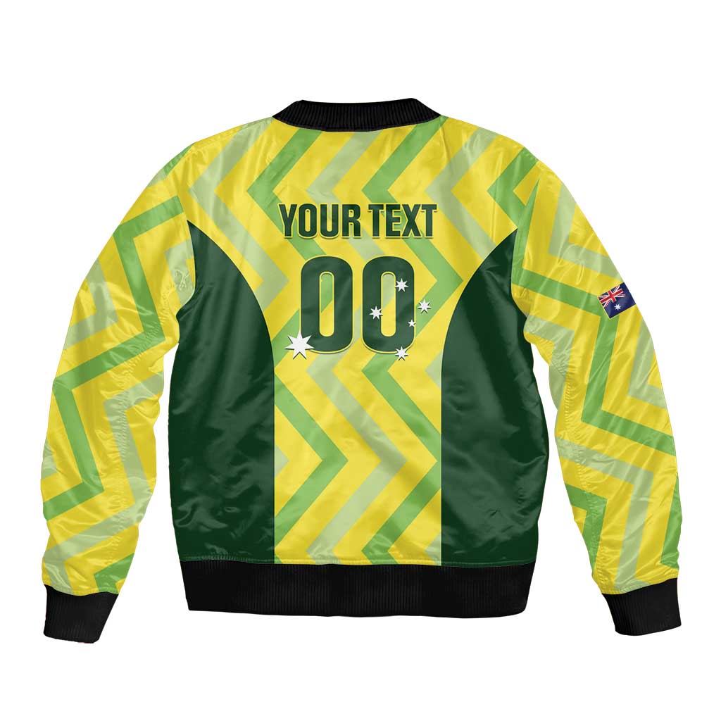 Australia Socceroos 2025 Bomber Jacket Forever Golden - Wonder Print Shop