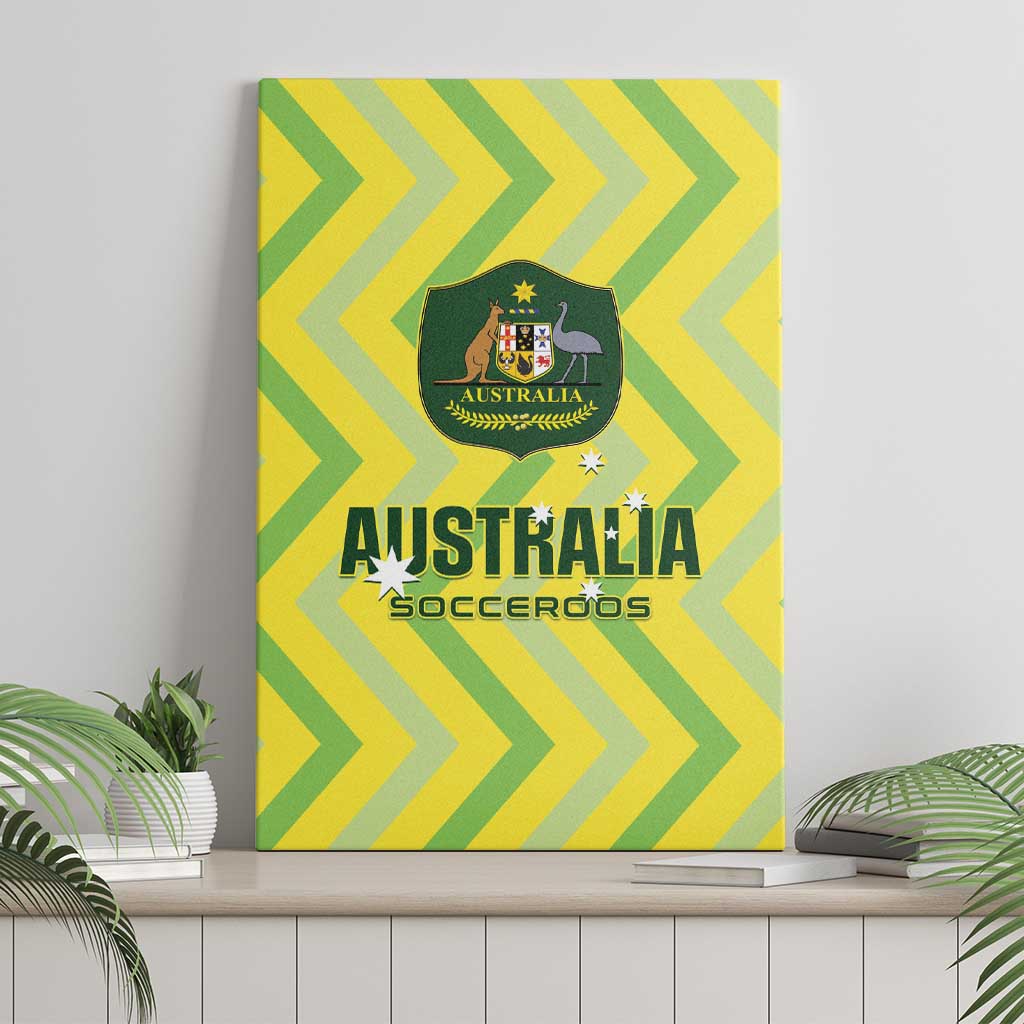 Australia Socceroos 2025 Canvas Wall Art Forever Golden - Wonder Print Shop
