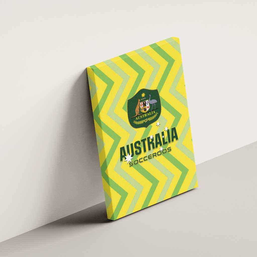 Australia Socceroos 2025 Canvas Wall Art Forever Golden - Wonder Print Shop