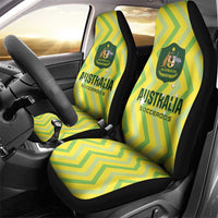 Australia Socceroos 2025 Car Seat Cover Forever Golden - Wonder Print Shop