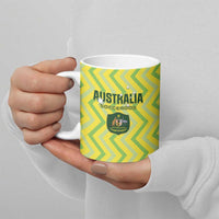 Australia Socceroos 2025 Ceramic Mug Forever Golden - Wonder Print Shop