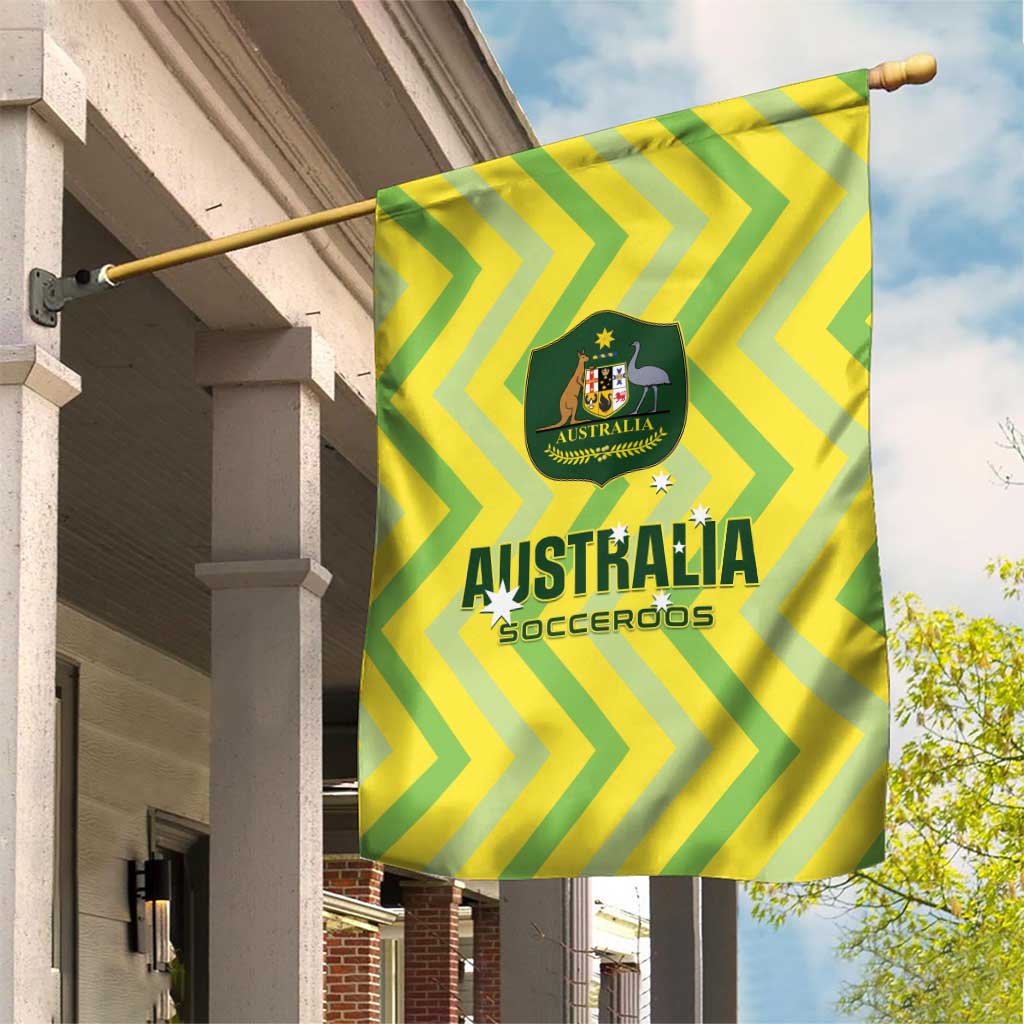 Australia Socceroos 2025 Garden Flag Forever Golden - Wonder Print Shop