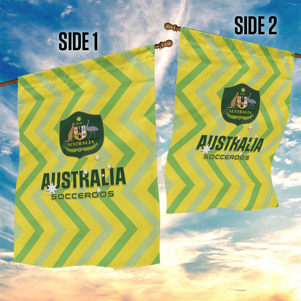 Australia Socceroos 2025 Garden Flag Forever Golden - Wonder Print Shop