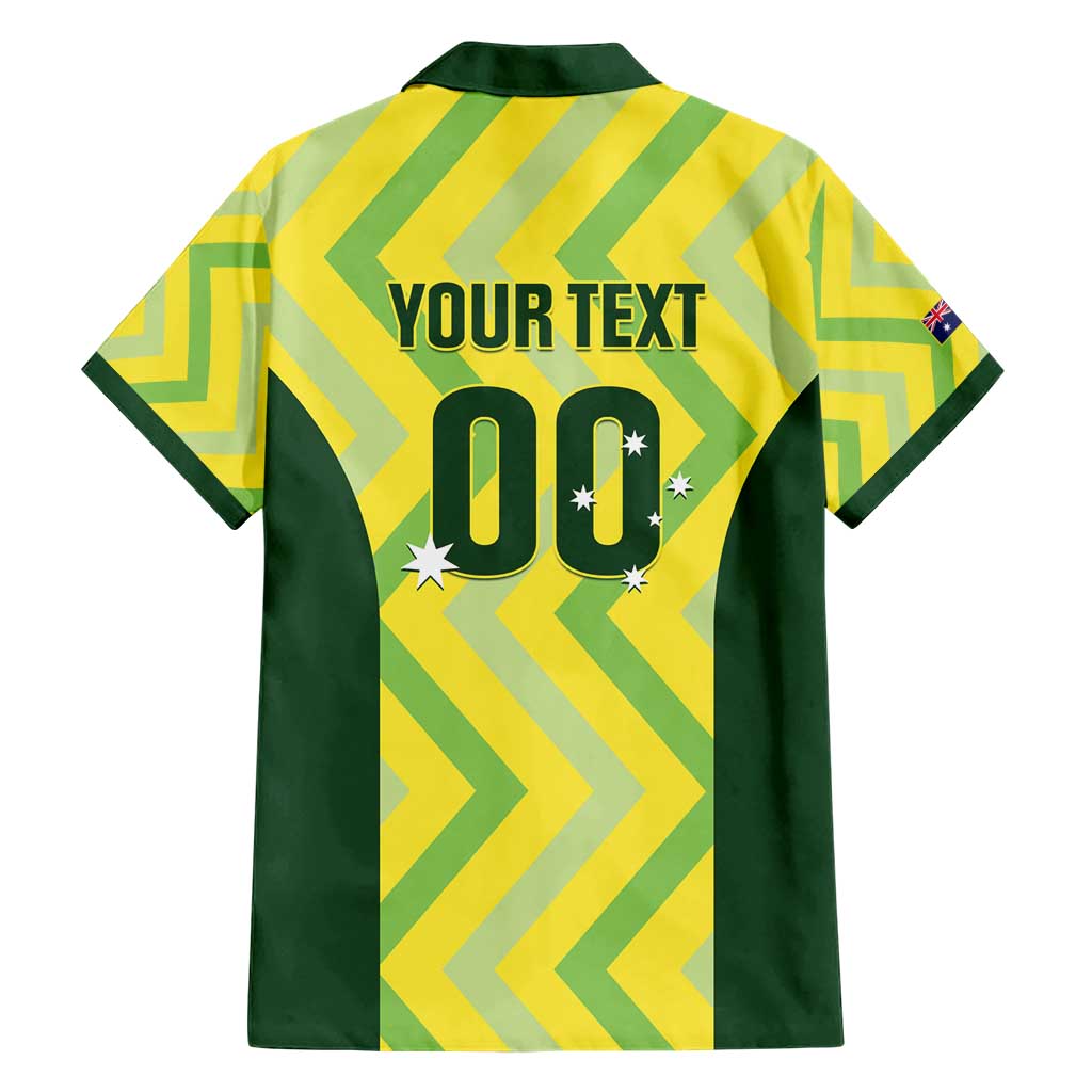 Australia Socceroos 2025 Hawaiian Shirt Forever Golden - Wonder Print Shop