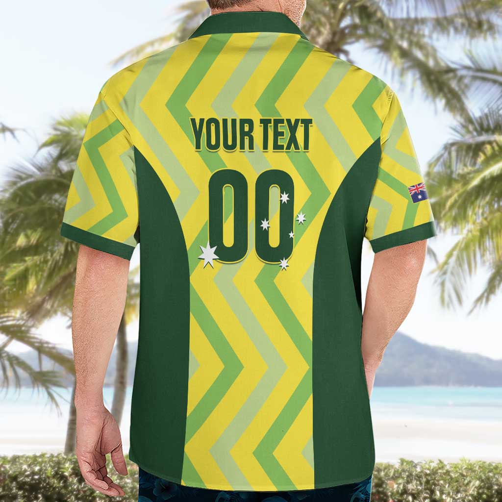 Australia Socceroos 2025 Hawaiian Shirt Forever Golden - Wonder Print Shop