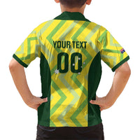 Australia Socceroos 2025 Hawaiian Shirt Forever Golden - Wonder Print Shop